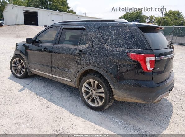 1FM5K8D83GGA03504 2016 FORD EXPLORER Black Tył lewy
