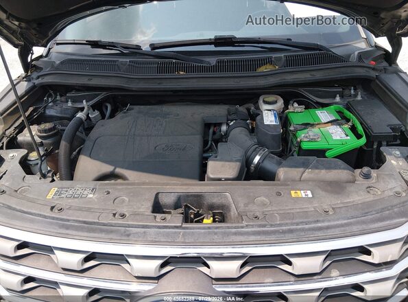 1FM5K8D83GGA03504 2016 FORD EXPLORER Black Widok z tyłu