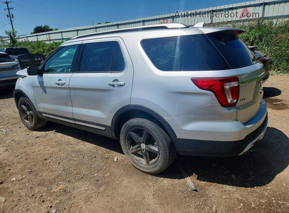 1FM5K8D83GGA05530 2016 FORD EXPLORER Silver Rear left