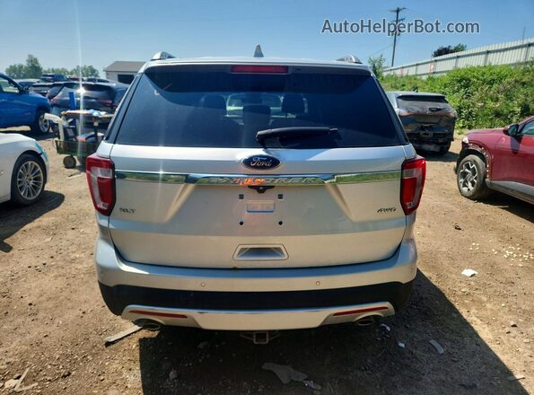 1FM5K8D83GGA05530 2016 FORD EXPLORER Silver Rear view