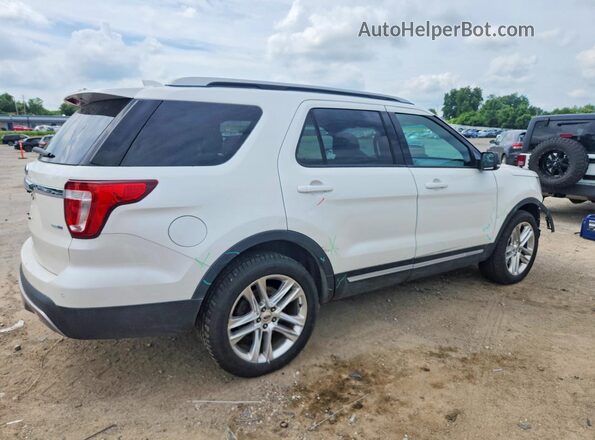 1FM5K8D83GGA34641 2016 FORD EXPLORER White Задня права чверть
