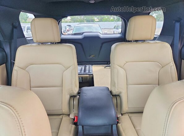 1FM5K8D83GGA34641 2016 FORD EXPLORER White Вид задніх сидінь