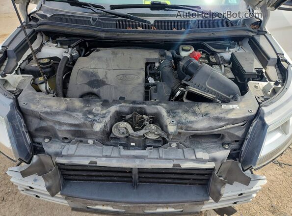 1FM5K8D83GGA34641 2016 FORD EXPLORER White Вид підкапотного простору
