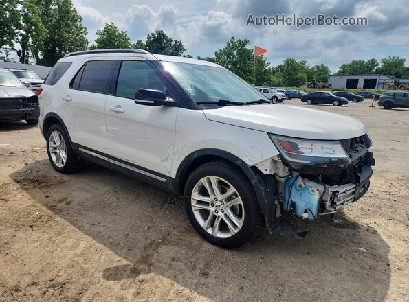 1FM5K8D83GGA34641 2016 FORD EXPLORER White Передня права чверть
