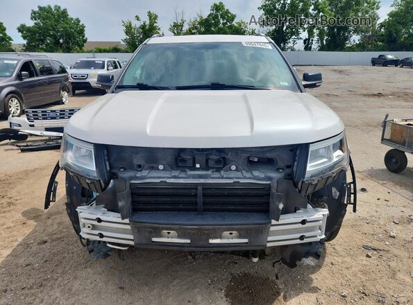 1FM5K8D83GGA34641 2016 FORD EXPLORER White Вид спереду