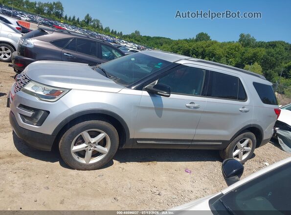 1FM5K8D83GGA52914 2016 FORD EXPLORER Silver Vista interior de 360 grados
