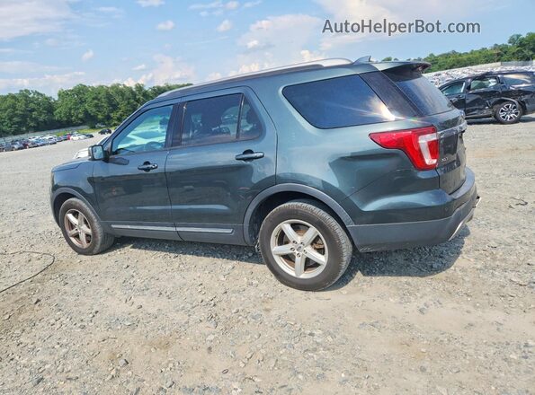 1FM5K8D83GGD00594 2016 FORD EXPLORER Green Հետևի ձախ