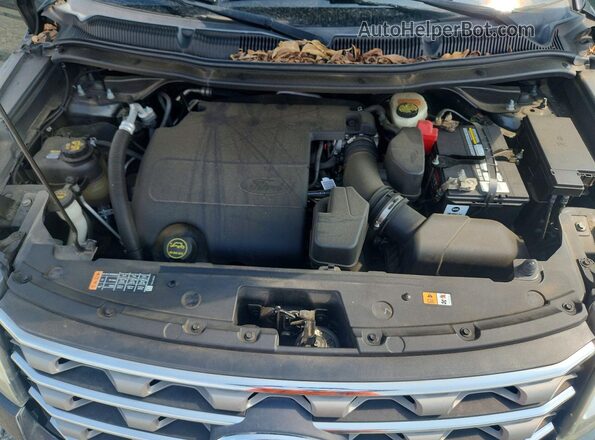 1FM5K8D83GGD00594 2016 FORD EXPLORER Green Շարժիչի բաժամունքի տեսք