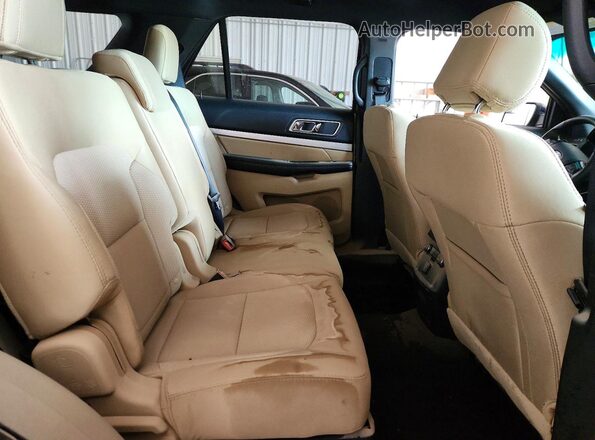 1FM5K8D83HGA60223 2017 FORD EXPLORER Cream Սալոնի հետևի տեսք