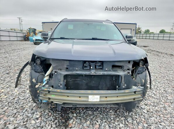1FM5K8D83HGC31231 2017 FORD EXPLORER Charcoal წინა ხედი