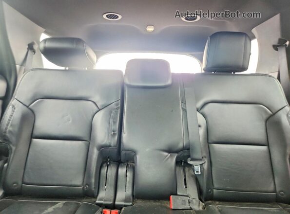 1FM5K8D83HGC31231 2017 FORD EXPLORER Charcoal უკანა სავარძლების ხედი