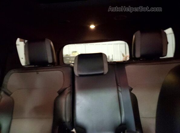 1FM5K8D83HGC41628 2017 FORD EXPLORER Black Rear seats view