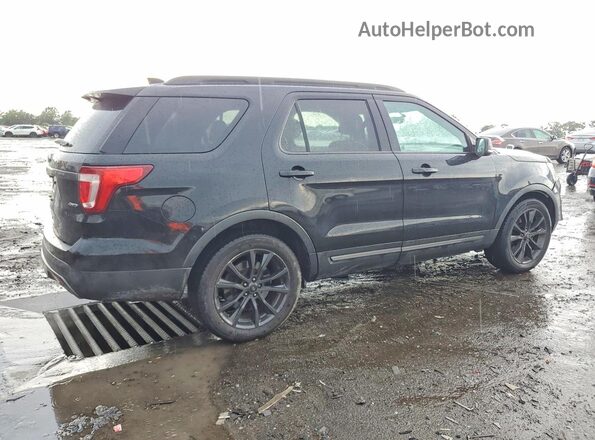 1FM5K8D83HGC74080 2017 FORD EXPLORER Black Trasero derecho