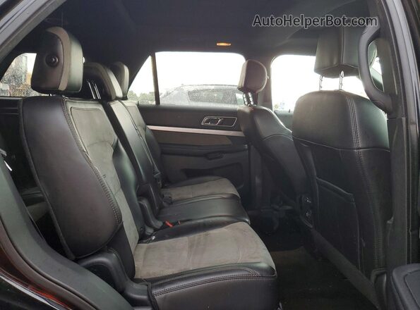 1FM5K8D83HGC74080 2017 FORD EXPLORER Black Vista interior trasera