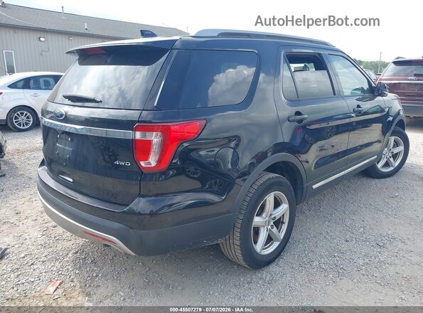 1FM5K8D83HGE35396 2017 FORD EXPLORER Black Հետևի աջ