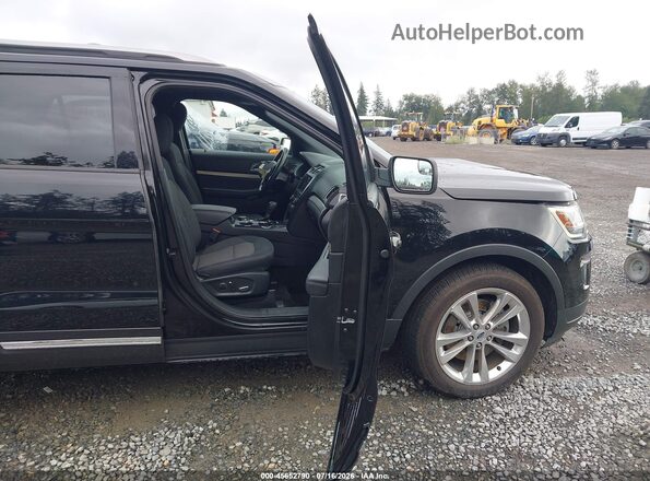 1FM5K8D83JGA98749 2018 FORD EXPLORER Черный Вид салона спереди