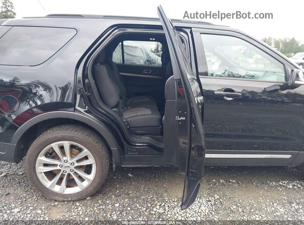 1FM5K8D83JGA98749 2018 FORD EXPLORER Черный Вид наклейки с VIN-кодом