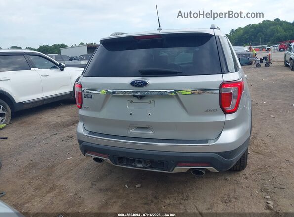 1FM5K8D83JGB16652 2018 FORD EXPLORER Silver 