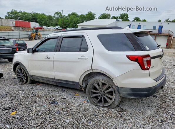 1FM5K8D83JGC02303 2018 FORD EXPLORER Белый Задняя левая четверть