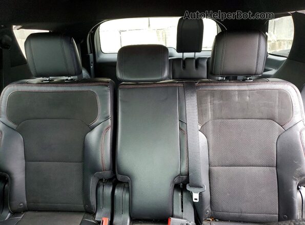 1FM5K8D83JGC02303 2018 FORD EXPLORER Белый Вид задних сидений