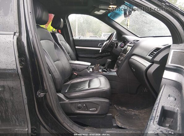 1FM5K8D84GGA81323 2016 FORD EXPLORER Black Widok wnętrza z przodu