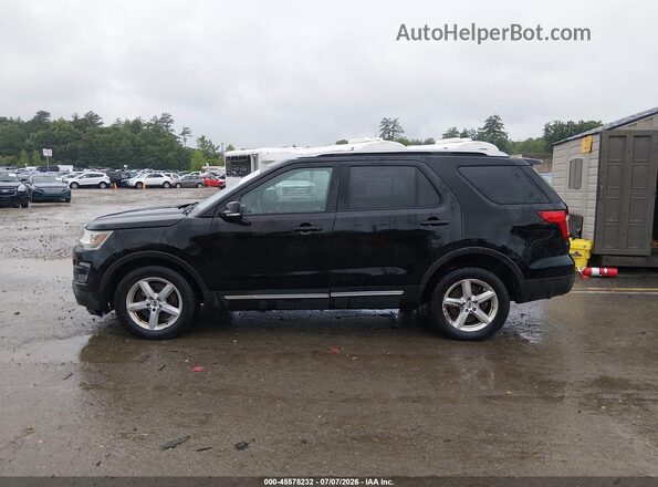 1FM5K8D84GGA81323 2016 FORD EXPLORER Black Widok wnętrza 360 stopni