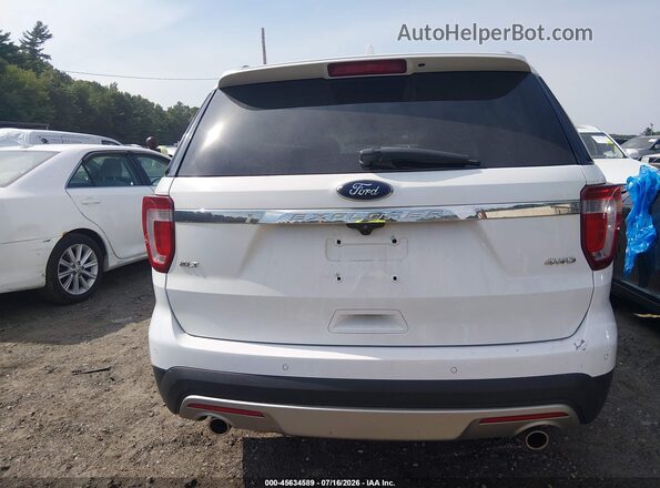 1FM5K8D84GGD08722 2016 FORD EXPLORER White 