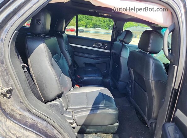 1FM5K8D84HGA56682 2017 FORD EXPLORER Black Vista interior trasera