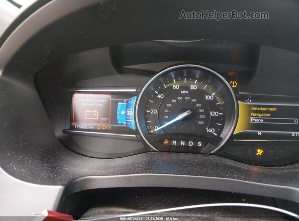 1FM5K8D84HGC28158 2017 FORD EXPLORER Black Vista de los asientos traseros