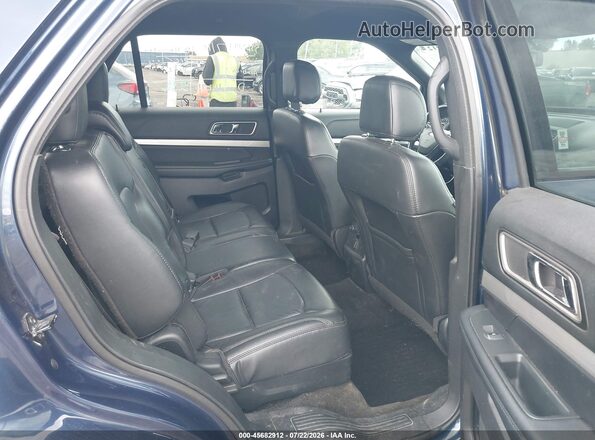 1FM5K8D84HGD51264 2017 FORD EXPLORER Dark Blue Вид наклейки с VIN-кодом