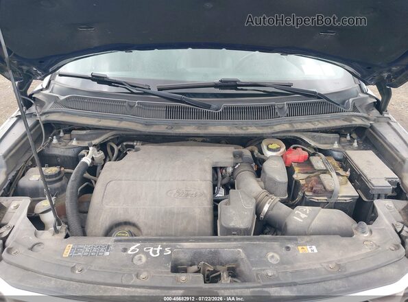 1FM5K8D84HGD51264 2017 FORD EXPLORER Dark Blue Вид сзади