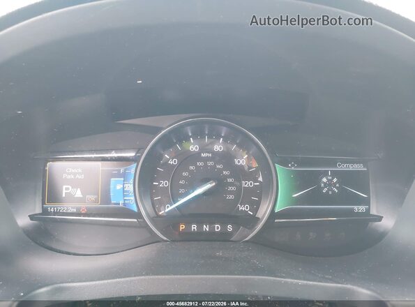 1FM5K8D84HGD51264 2017 FORD EXPLORER Dark Blue Вид задних сидений