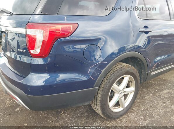 1FM5K8D84HGD51264 2017 FORD EXPLORER Dark Blue 