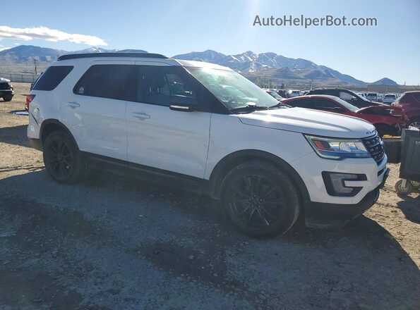 1FM5K8D84HGD64578 2017 FORD EXPLORER White წინა მარჯვენა