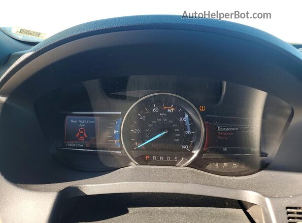 1FM5K8D84HGD64578 2017 FORD EXPLORER White ხელსაწყოთა პანელის ხედი