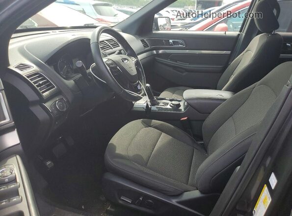 1FM5K8D84JGC64597 2018 FORD EXPLORER Gray Vista interior delantera