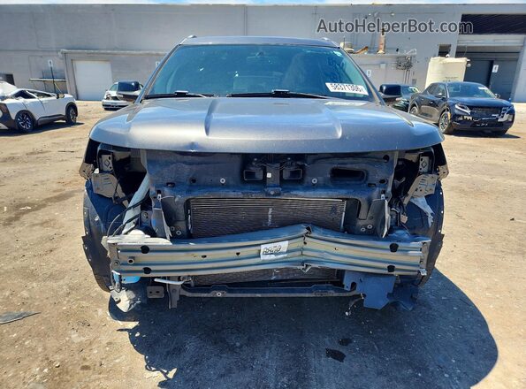 1FM5K8D84JGC64597 2018 FORD EXPLORER Gray Vista frontal