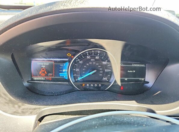 1FM5K8D84JGC64597 2018 FORD EXPLORER Gray Vista del cuadro de instrumentos