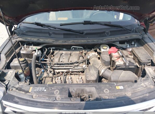 1FM5K8D84KGA95473 2019 FORD EXPLORER Red Widok z tyłu