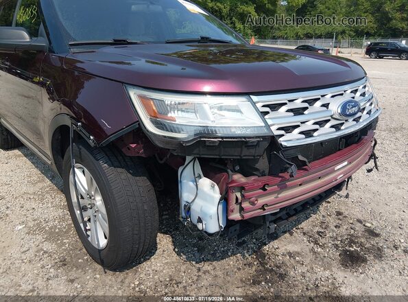 1FM5K8D84KGA95473 2019 FORD EXPLORER Red 