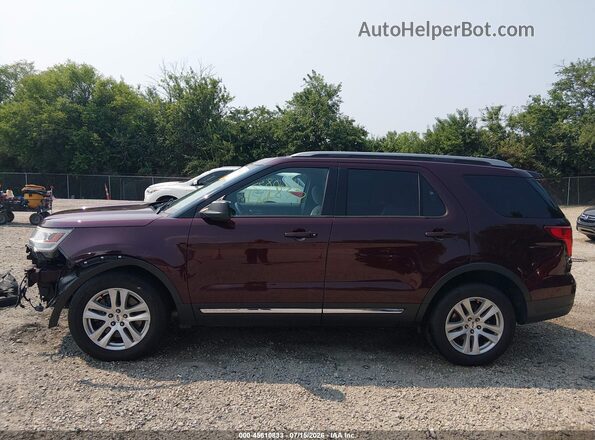 1FM5K8D84KGA95473 2019 FORD EXPLORER Red 