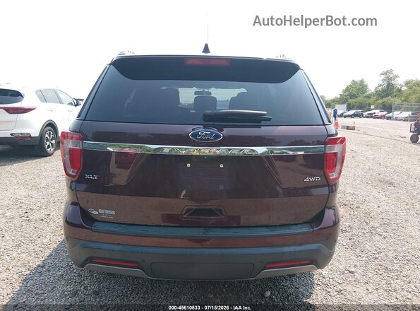 1FM5K8D84KGA95473 2019 FORD EXPLORER Red 
