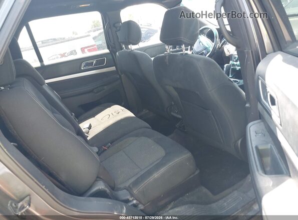 1FM5K8D85GGA29280 2016 FORD EXPLORER Black Widok naklejki z numerem VIN
