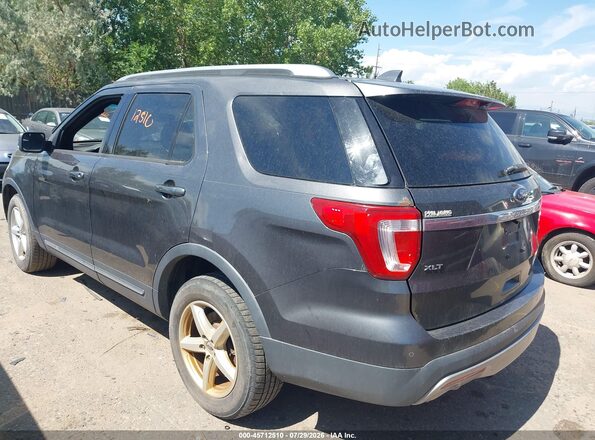 1FM5K8D85GGA29280 2016 FORD EXPLORER Black Widok wnętrza 360 stopni