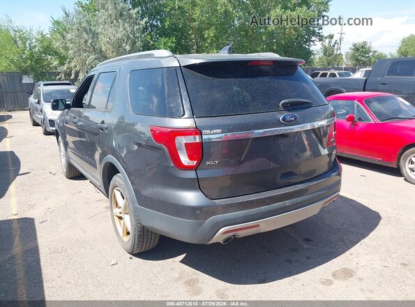 1FM5K8D85GGA29280 2016 FORD EXPLORER Black Tył lewy