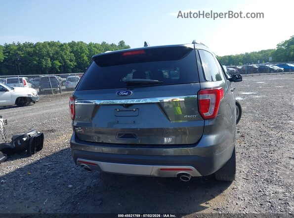 1FM5K8D85GGA42966 2016 FORD EXPLORER Gray 