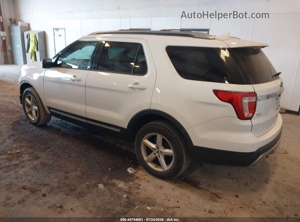 1FM5K8D85GGB40914 2016 FORD EXPLORER White Задня ліва чверть