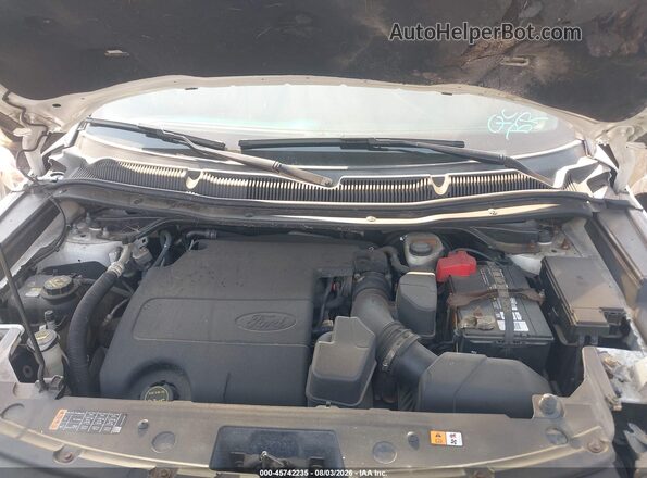 1FM5K8D85GGC03347 2016 FORD EXPLORER White Вид ззаду
