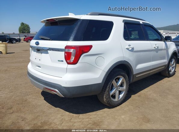 1FM5K8D85GGC03347 2016 FORD EXPLORER White Задня права чверть