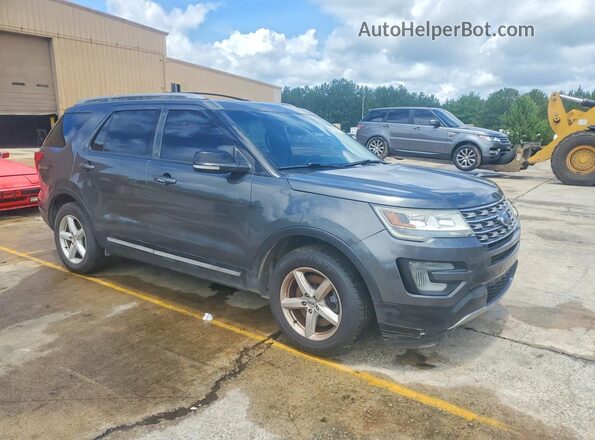 1FM5K8D85GGD19969 2016 FORD EXPLORER Charcoal Delantero derecho